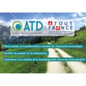 Tourisme durable : Atout France et ATD renforcent leur coopé ... Image 1